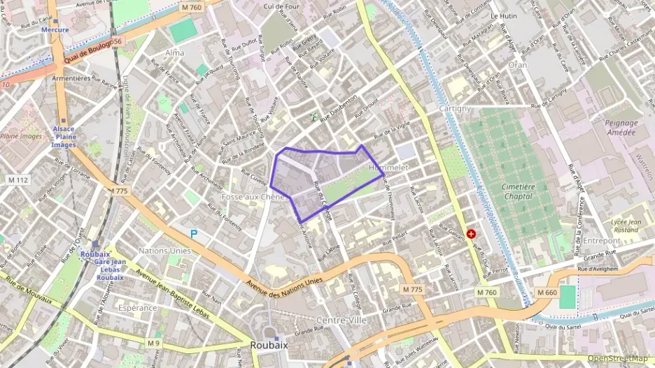 Appartement 70 m² trois pièces à vendre à Roubaix Appartement 70 m² trois pièces à vendre à Roubaix