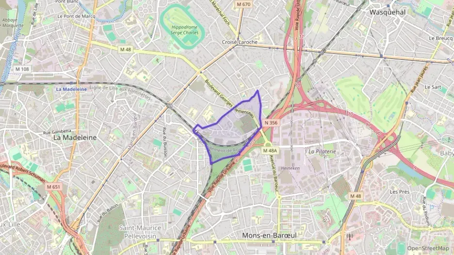 Appartement 67 m² trois pièces à vendre à Marcq-en-Barœul Appartement 67 m² trois pièces à vendre à Marcq-en-Barœul