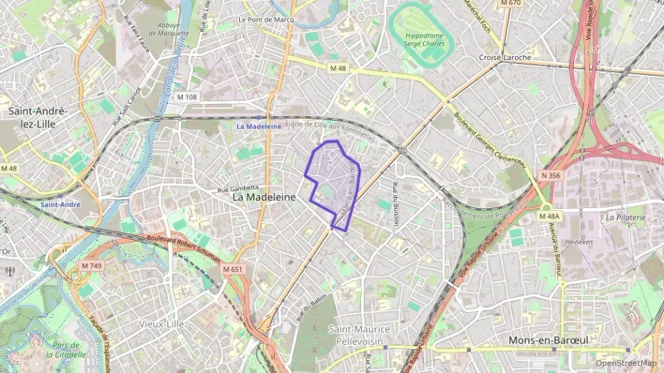 Appartement 42 m² deux pieces à vendre à Marcq-en-Barœul