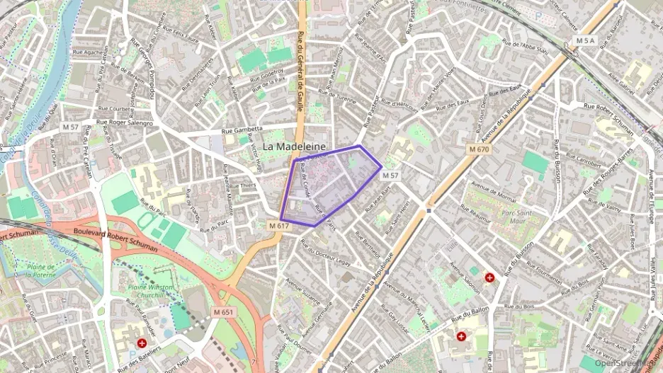 Appartement 140 m² trois pièces à vendre à La Madeleine