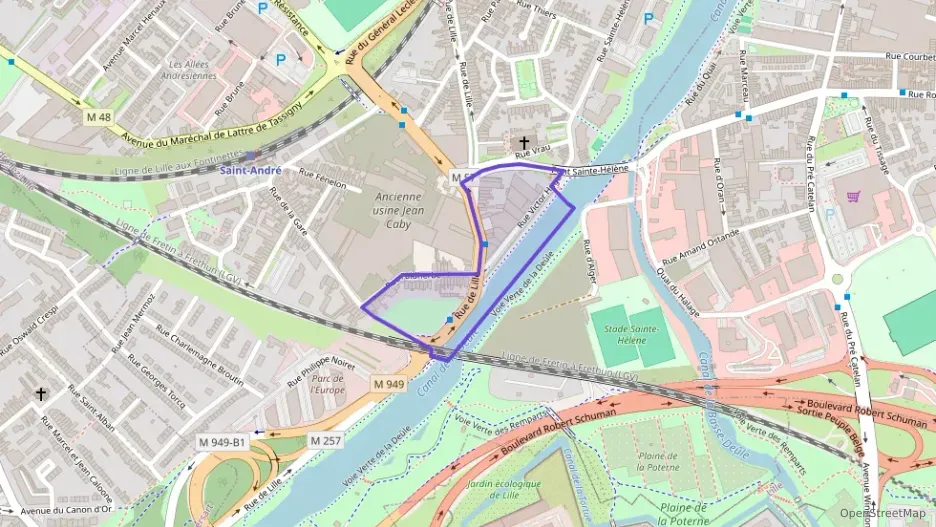 Appartement 30 m² deux pieces à vendre à Saint-André-lez-Lille