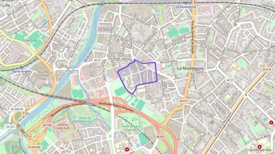 Appartement 76 m² cinq pièces à vendre à La Madeleine