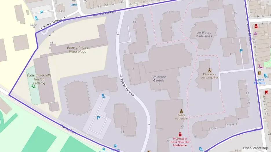 Appartement 100 m² quatre pièces à vendre à La Madeleine