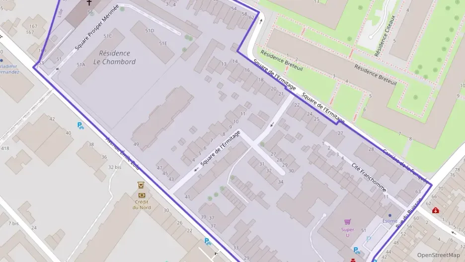 Appartement 67 m² quatre pièces à vendre à Lille