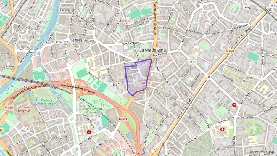 Appartement 63 m² trois pièces à vendre à La Madeleine