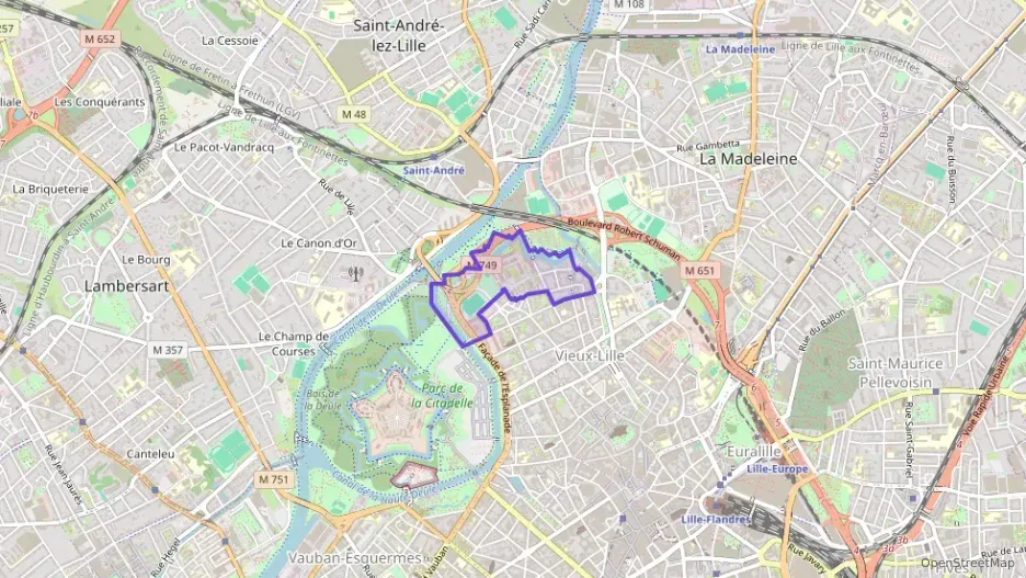 Appartement 36 m² deux pieces à vendre à Lille