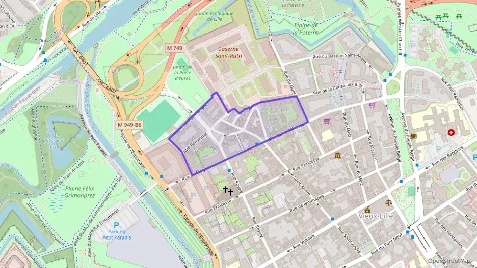 Appartement 65 m² trois pièces à vendre à Lille Appartement 65 m² trois pièces à vendre à Lille