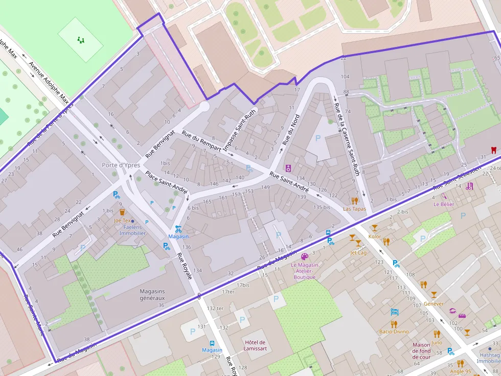 Appartement 70 m² deux pieces à vendre à Lille