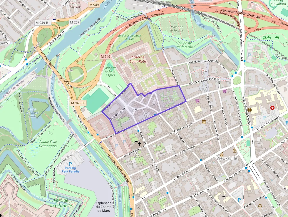 Appartement 70 m² deux pieces à vendre à Lille