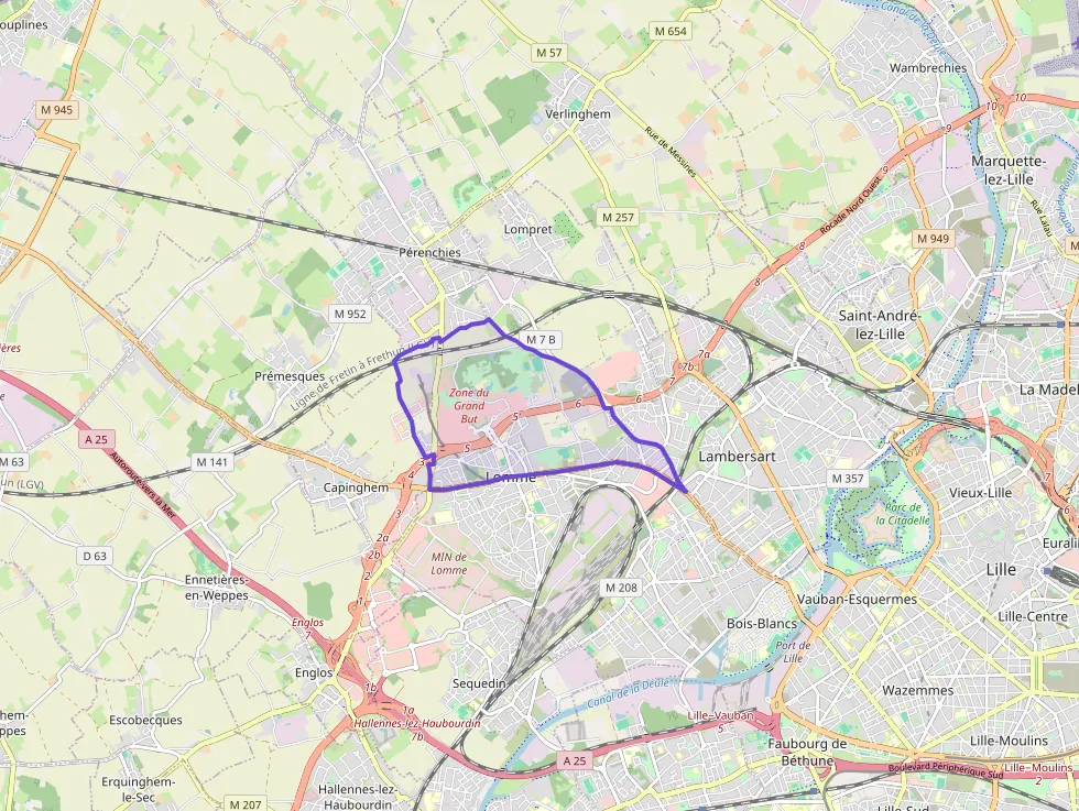 Appartement 38 m² deux pieces à vendre à Lille