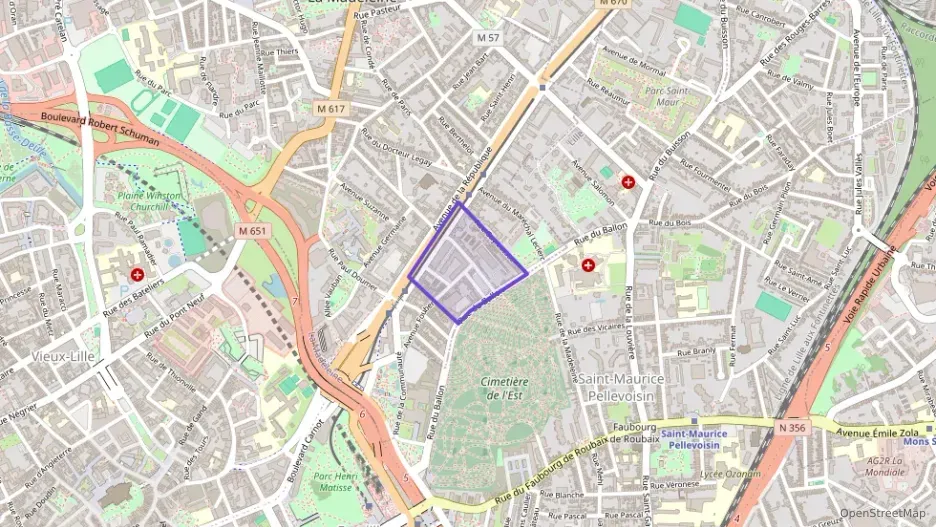 Appartement 75 m² trois pièces à vendre à La Madeleine