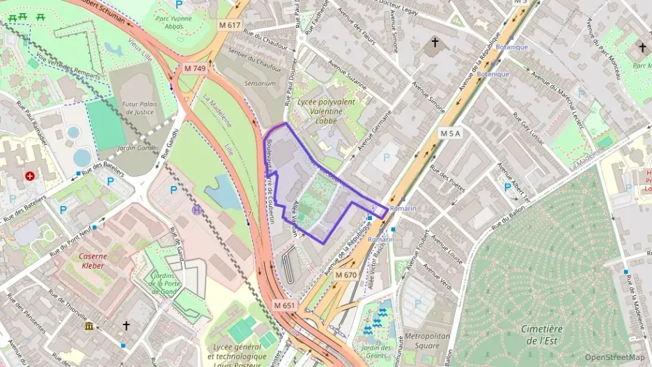 Appartement 72 m² trois pièces à vendre à La Madeleine Appartement 72 m² trois pièces à vendre à La Madeleine