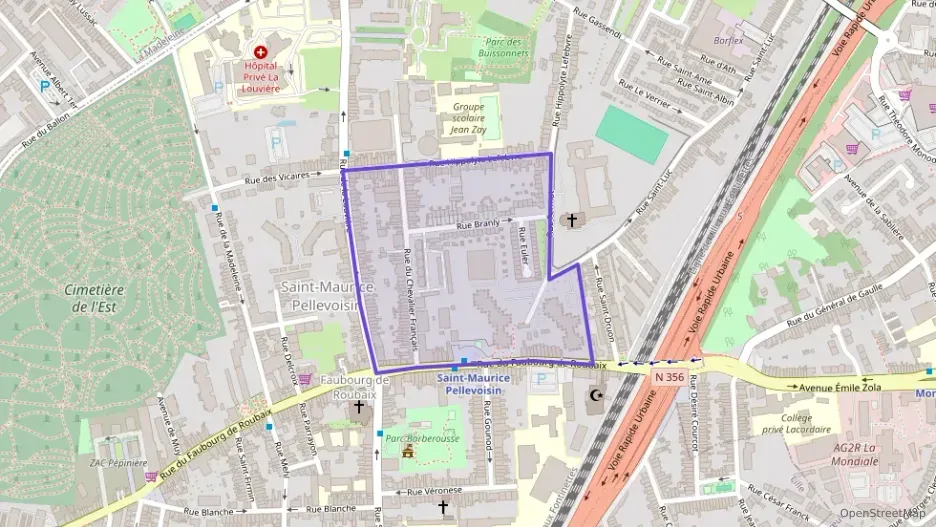 Appartement 40 m² deux pieces à vendre à Lille