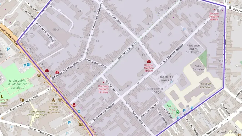 Appartement 68 m² quatre pièces à vendre à Lambersart