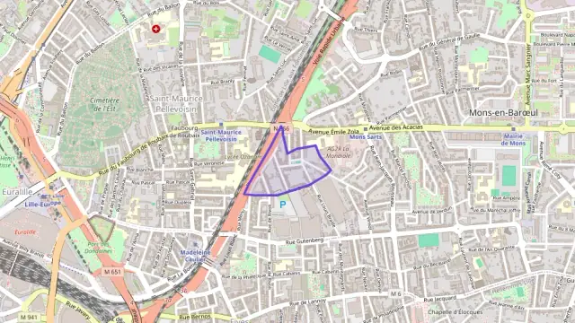 Appartement 33 m² deux pieces à vendre à Lille