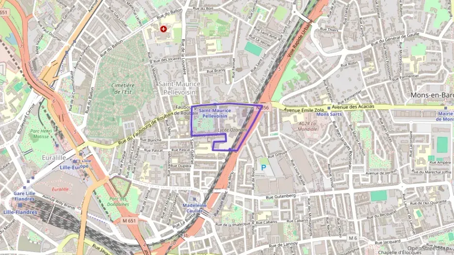 Appartement 82 m² trois pièces à vendre à Lille Appartement 82 m² trois pièces à vendre à Lille