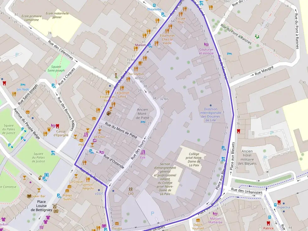 Appartement 32 m² une piece à vendre à Lille