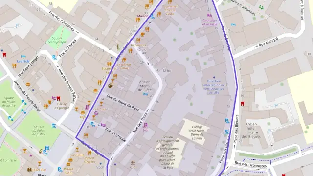 Appartement 32 m² une piece à vendre à Lille