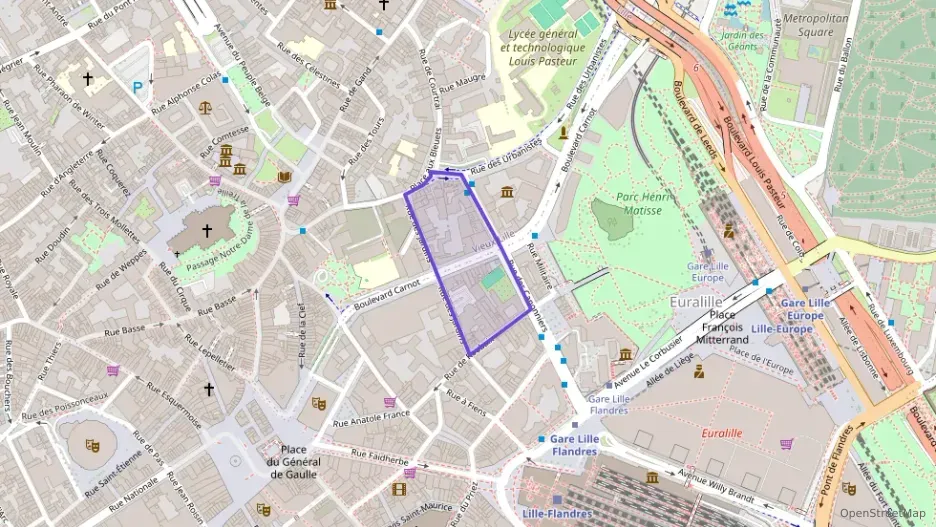 Appartement 87 m² trois pièces à vendre à Lille