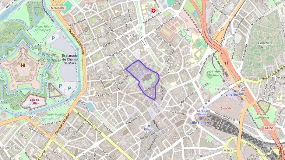 Appartement 46 m² deux pieces à vendre à Lille