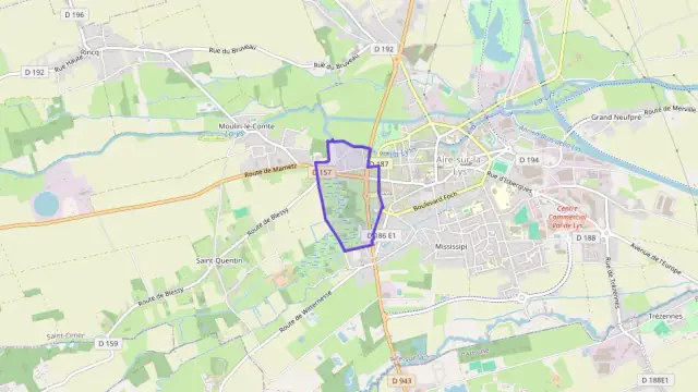 Appartement 104 m² quatre pièces à vendre à Aire-sur-la-Lys