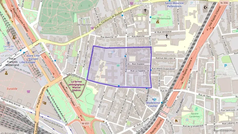 Appartement 60 m² trois pièces à vendre à Lille