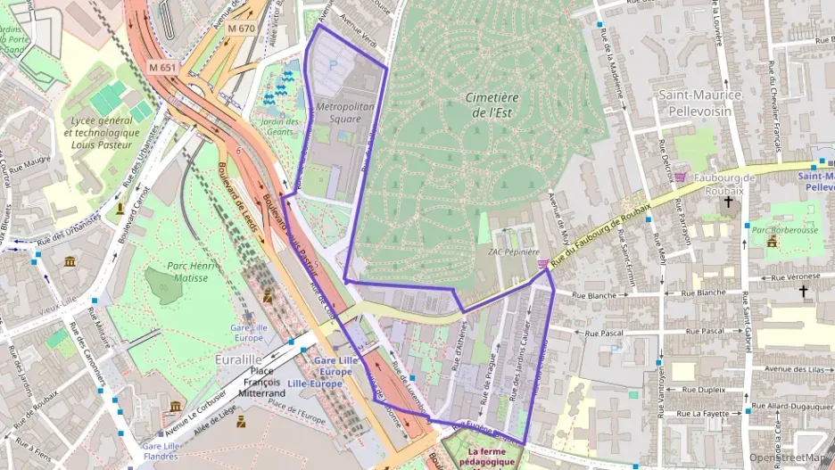 Appartement 46 m² deux pieces à vendre à Lille Appartement 46 m² deux pieces à vendre à Lille