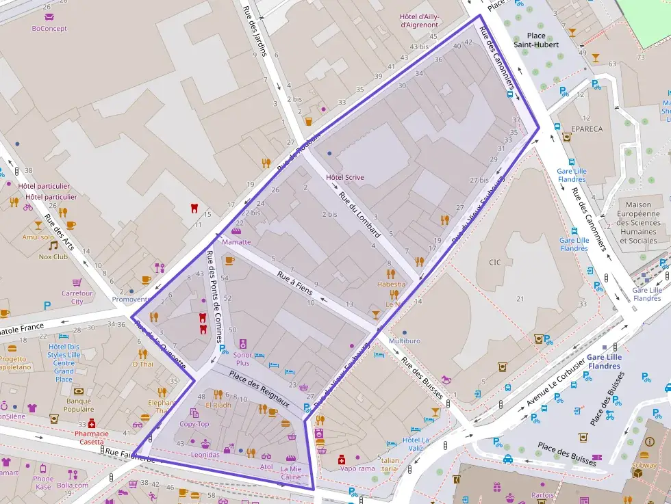 Appartement 25 m² une piece à vendre à Lille
