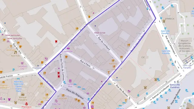 Appartement 25 m² une piece à vendre à Lille