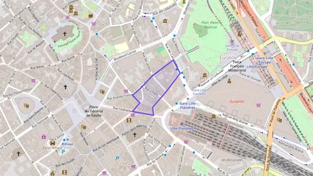 Appartement 25 m² une piece à vendre à Lille