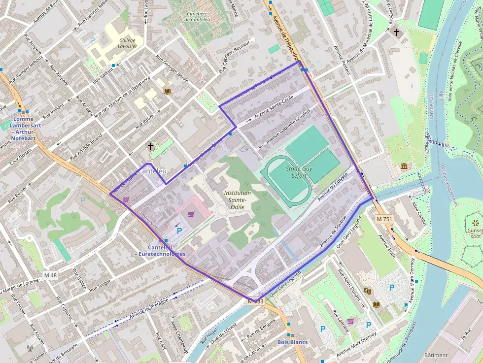 Appartement 88 m² quatre pièces à vendre à Lambersart