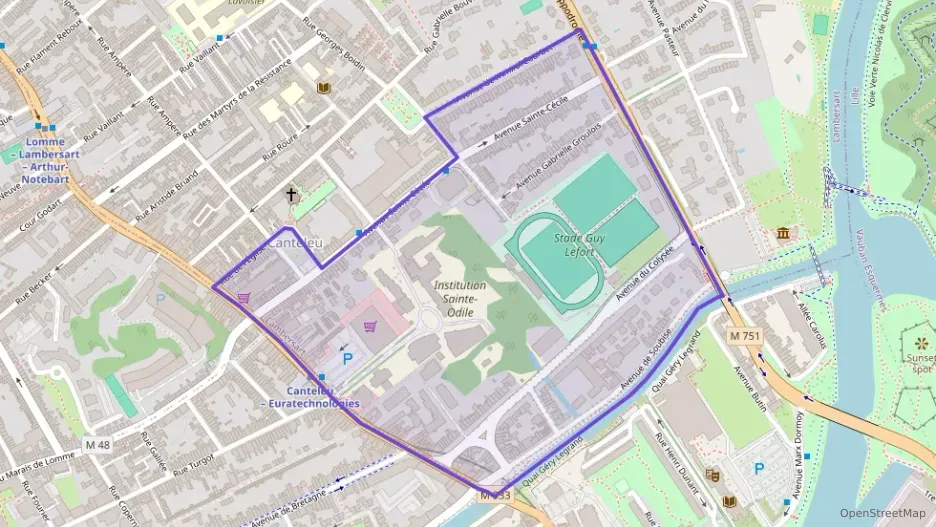 Appartement 92 m² trois pièces à vendre à Lambersart