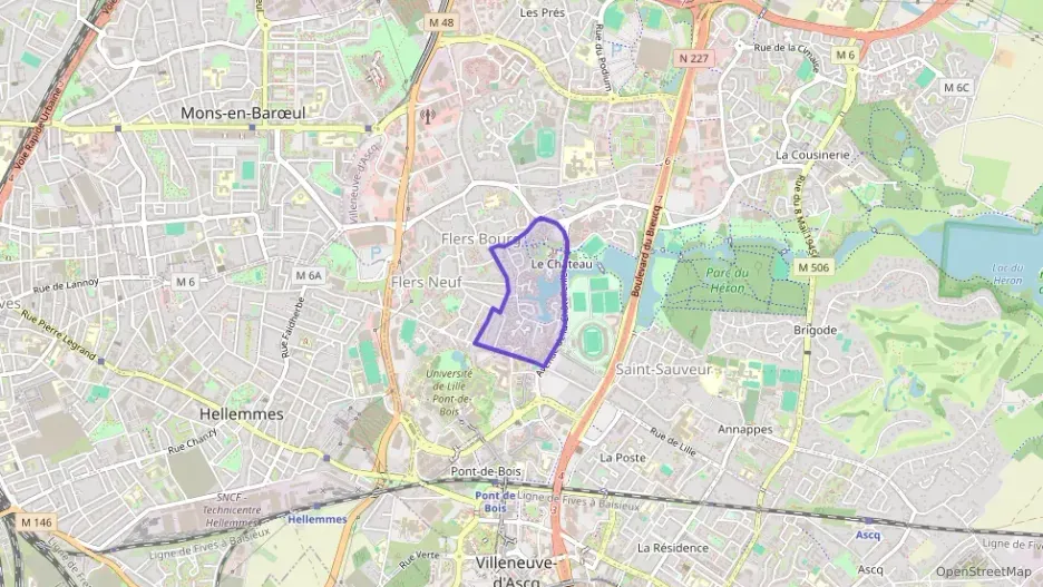 Appartement 38 m² une piece à vendre à Villeneuve-d`Ascq Appartement 38 m² une piece à vendre à Villeneuve-d`Ascq