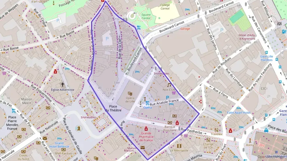 Appartement 24 m² une piece à vendre à Lille