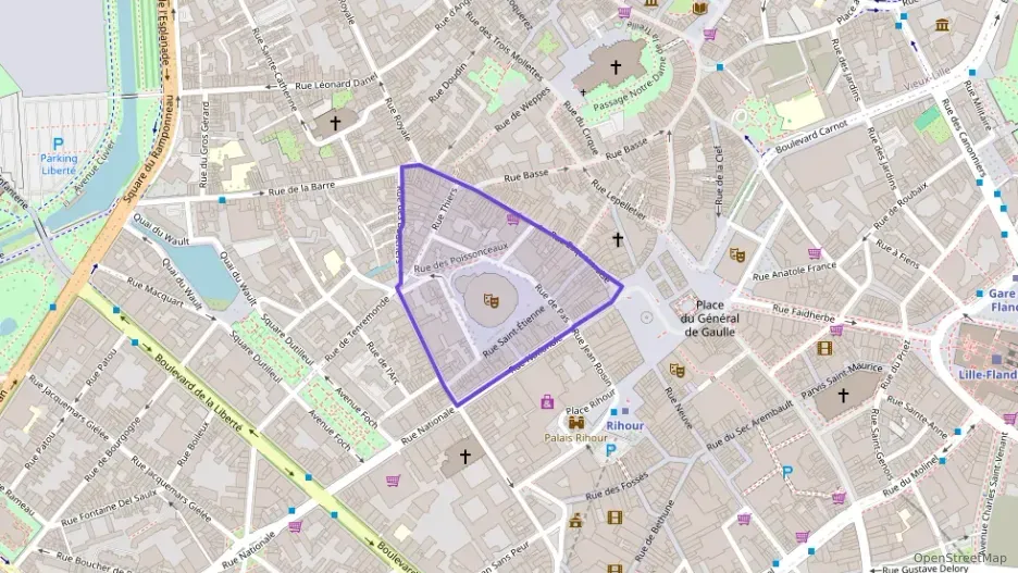 Appartement 45 m² deux pieces à vendre à Lille