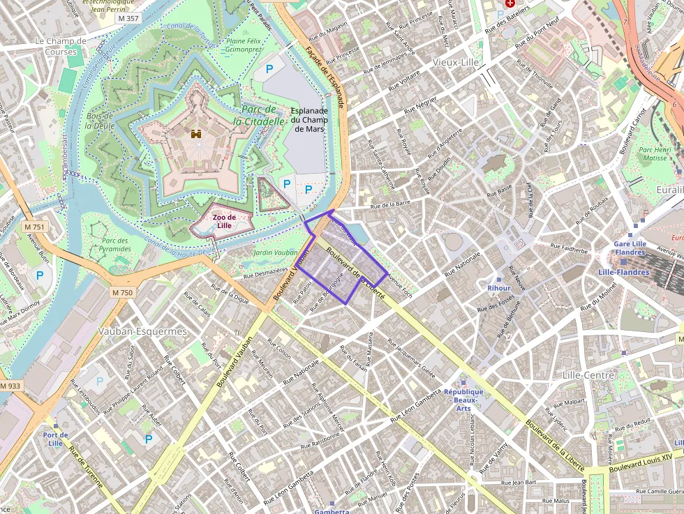 Appartement 75 m² trois pièces à vendre à Lille