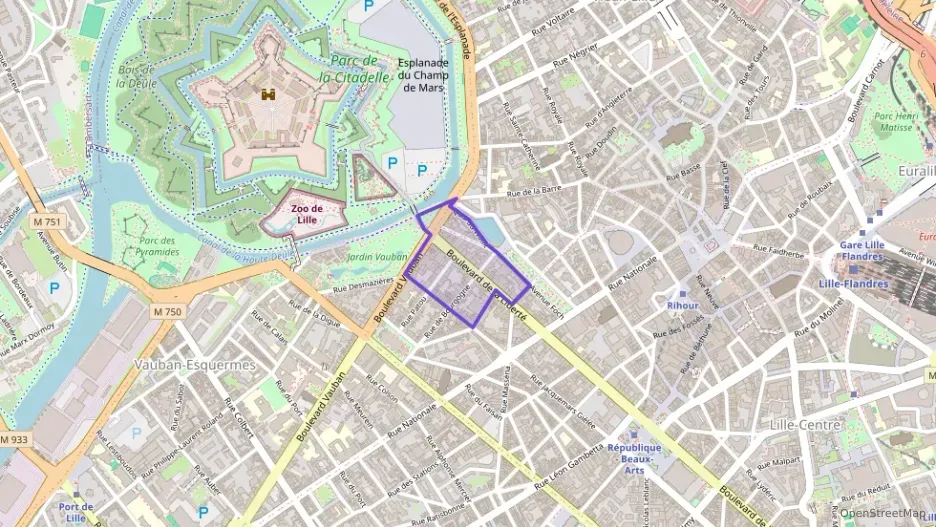 Appartement 75 m² trois pièces à vendre à Lille