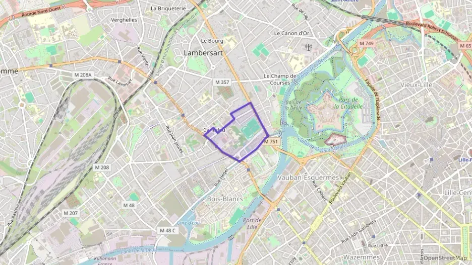 Appartement 96 m² quatre pièces à vendre à Lambersart