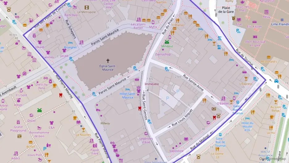 Appartement 103 m² trois pièces à vendre à Lille