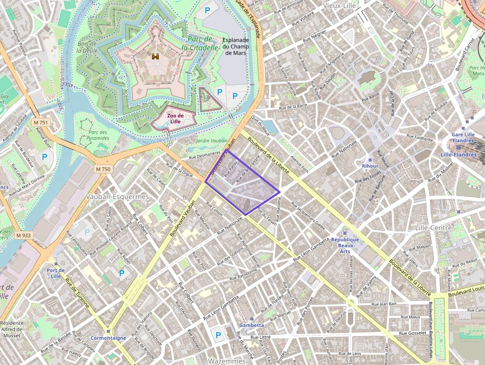 Appartement 85 m² 5 pièces à vendre à Lille