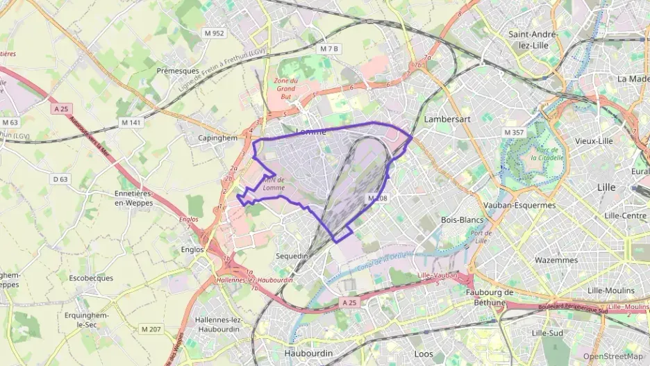 Appartement 84 m² quatre pièces à vendre à Lille