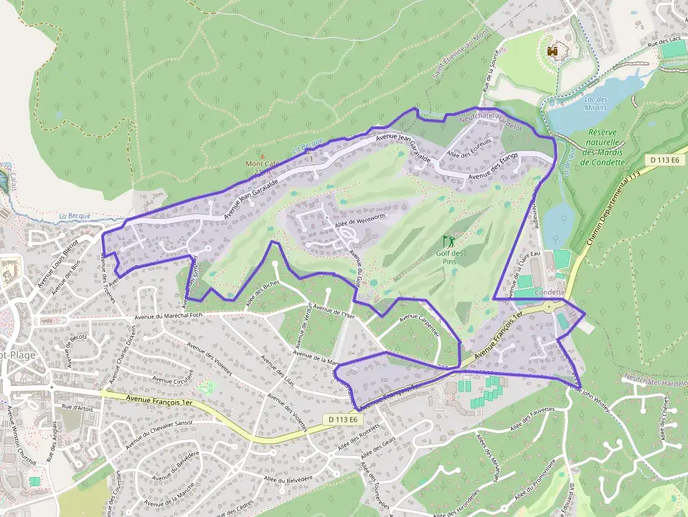 Appartement 53 m² trois pièces à vendre à Neufchâtel-Hardelot