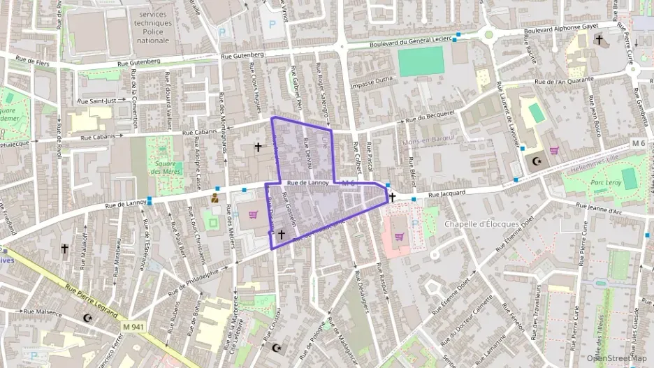 Appartement 100 m² quatre pièces à vendre à Lille