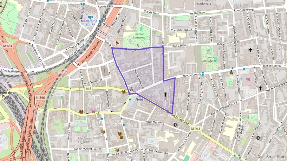 Appartement 25 m² une piece à vendre à Lille