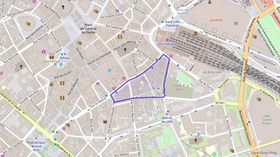 Appartement 79 m² trois pièces à vendre à Lille