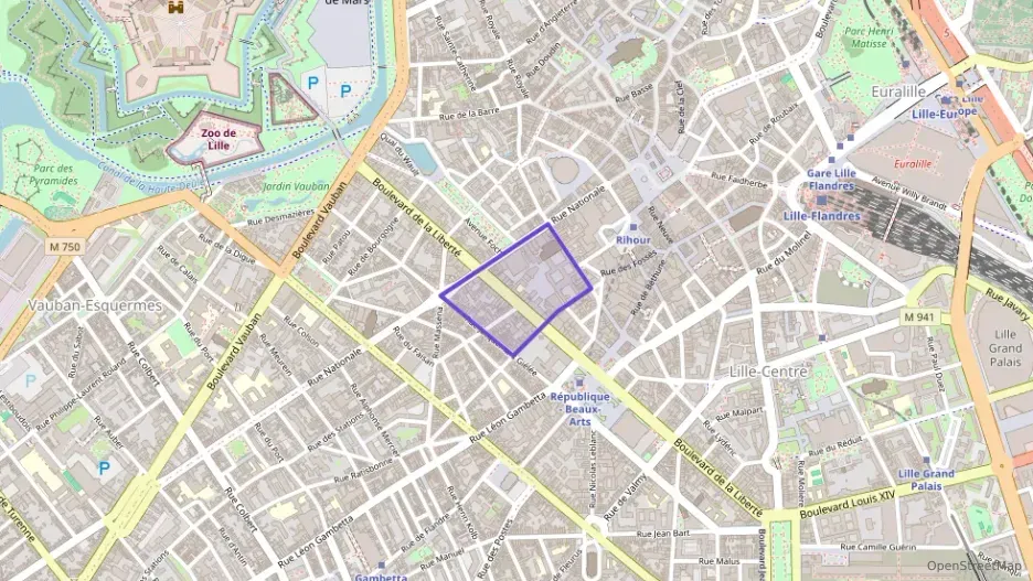 Appartement 53 m² trois pièces à vendre à Lille