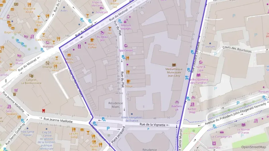 Appartement 33 m² une piece à vendre à Lille