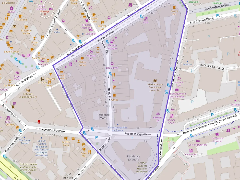 Appartement 79 m² deux pieces à vendre à Lille