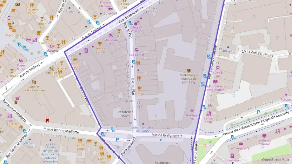 Appartement 79 m² deux pieces à vendre à Lille Appartement 79 m² deux pieces à vendre à Lille