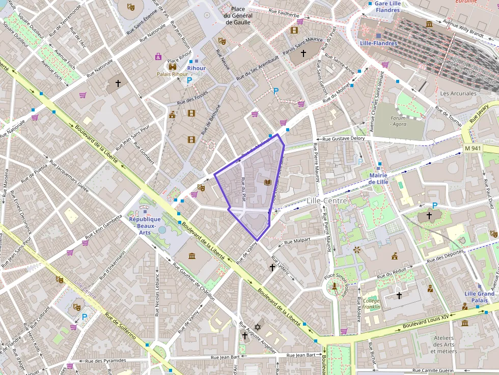 Appartement 79 m² deux pieces à vendre à Lille